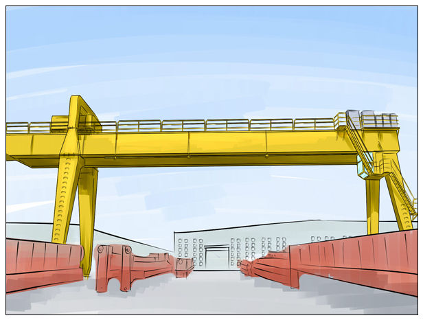 江西赣州MG型双主梁龙门吊参数介绍